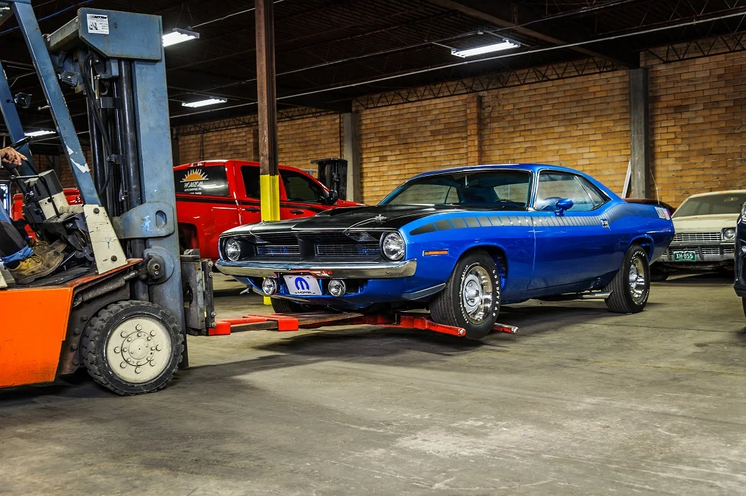 Imported vehicle inspection as part of the auto import service
